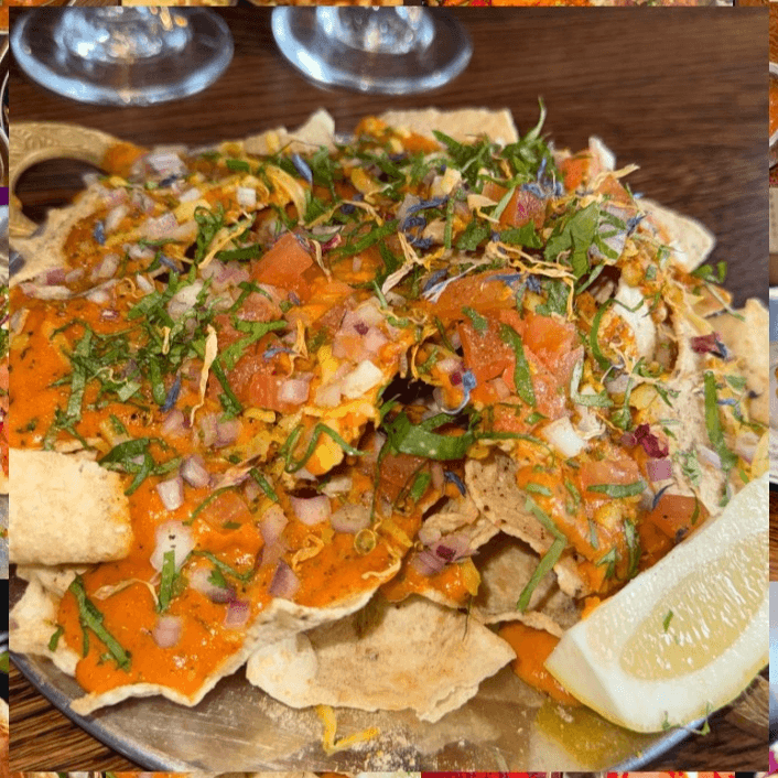 Masala Nachos