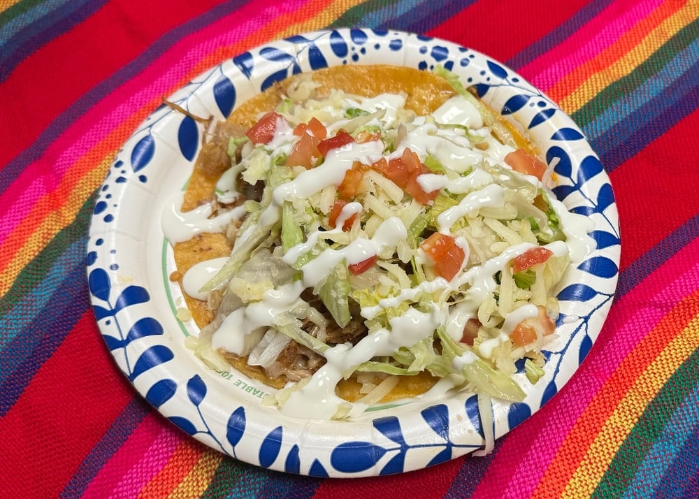 Taco de Carnitas Americano