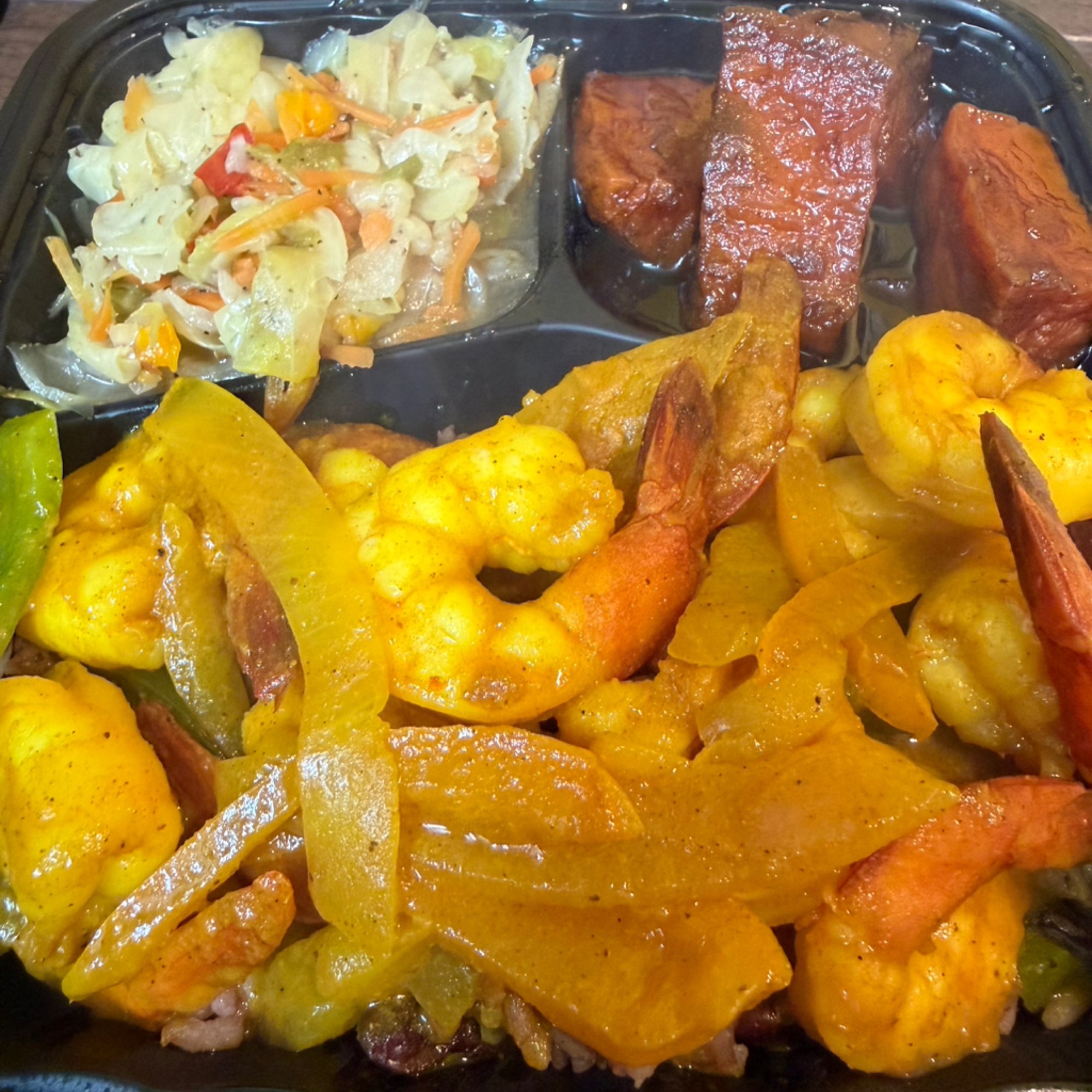 Curry Shrimp Dinner