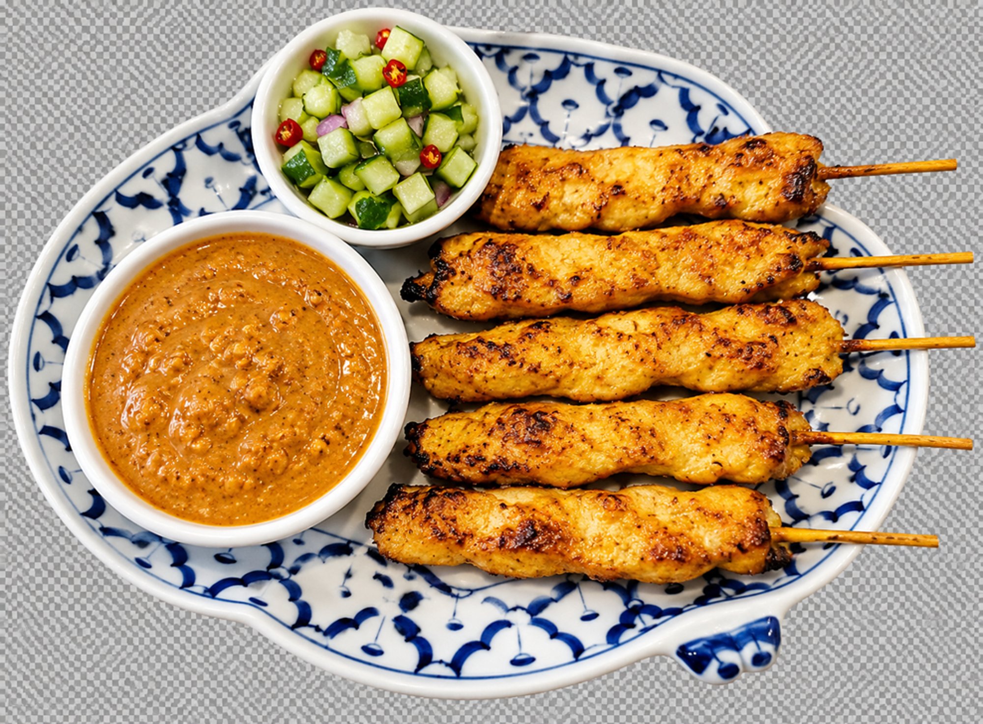 Chicken Satay (5 Sticks)