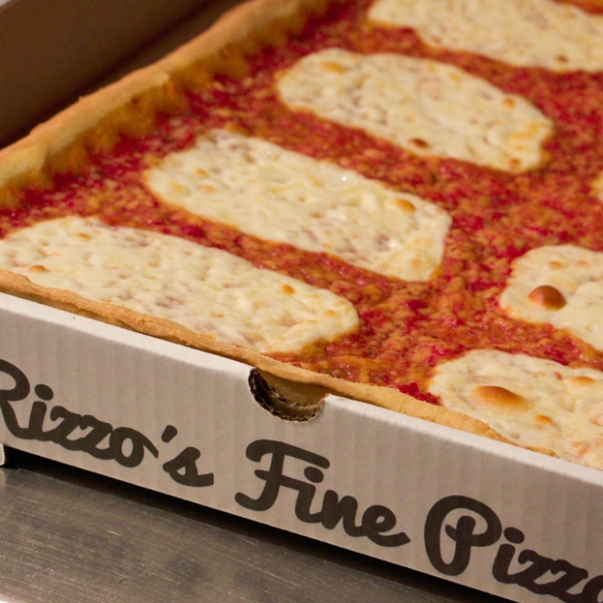 Square Cheese Pizza
