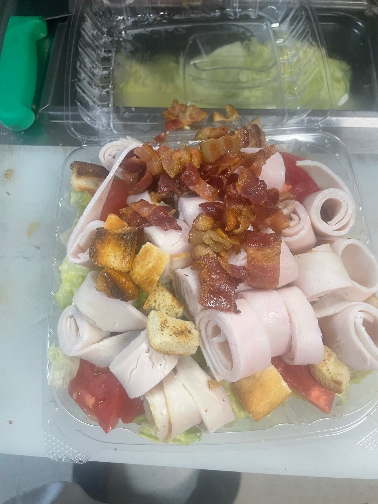 Turkey Club Salad
