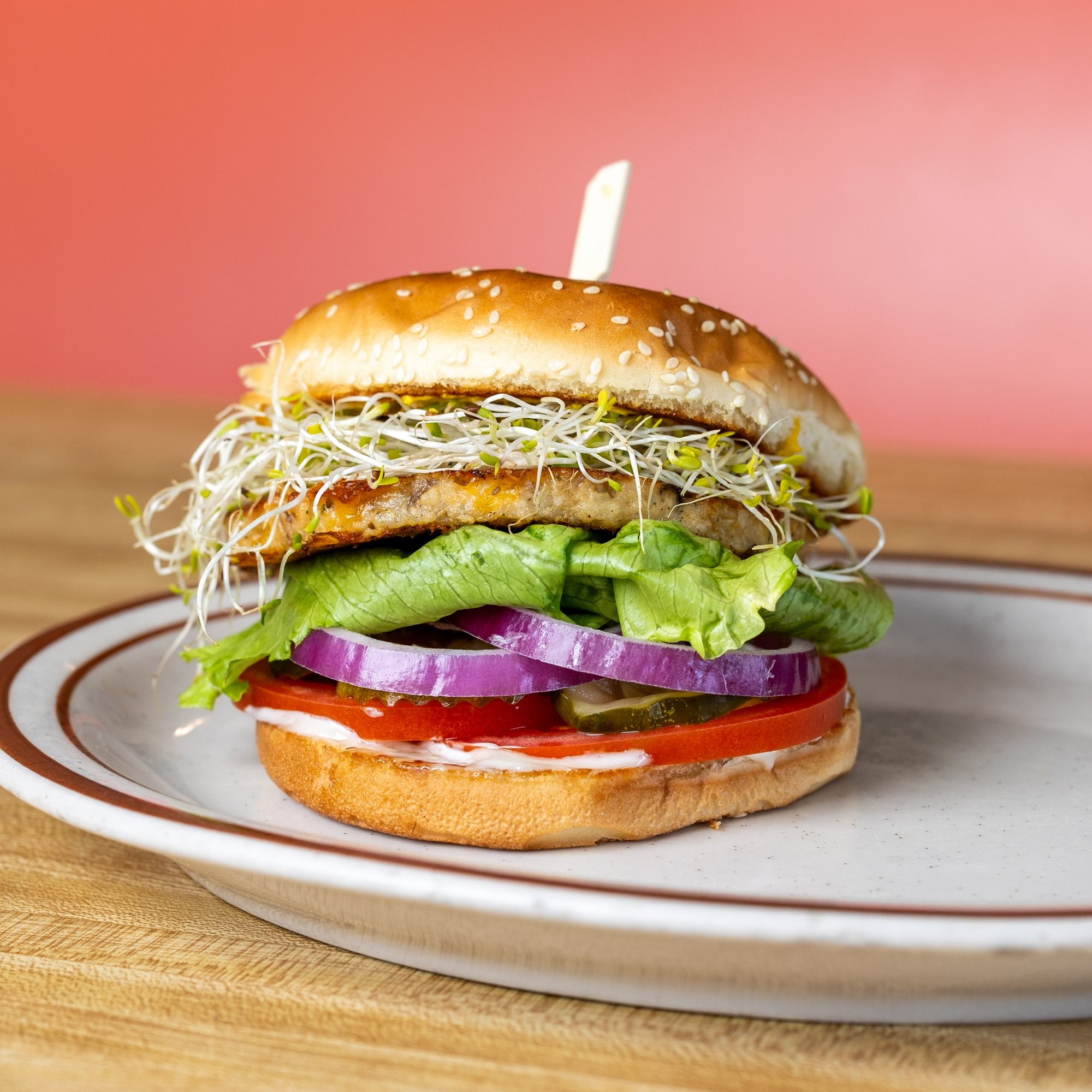 Garden Burger-Vegetarian