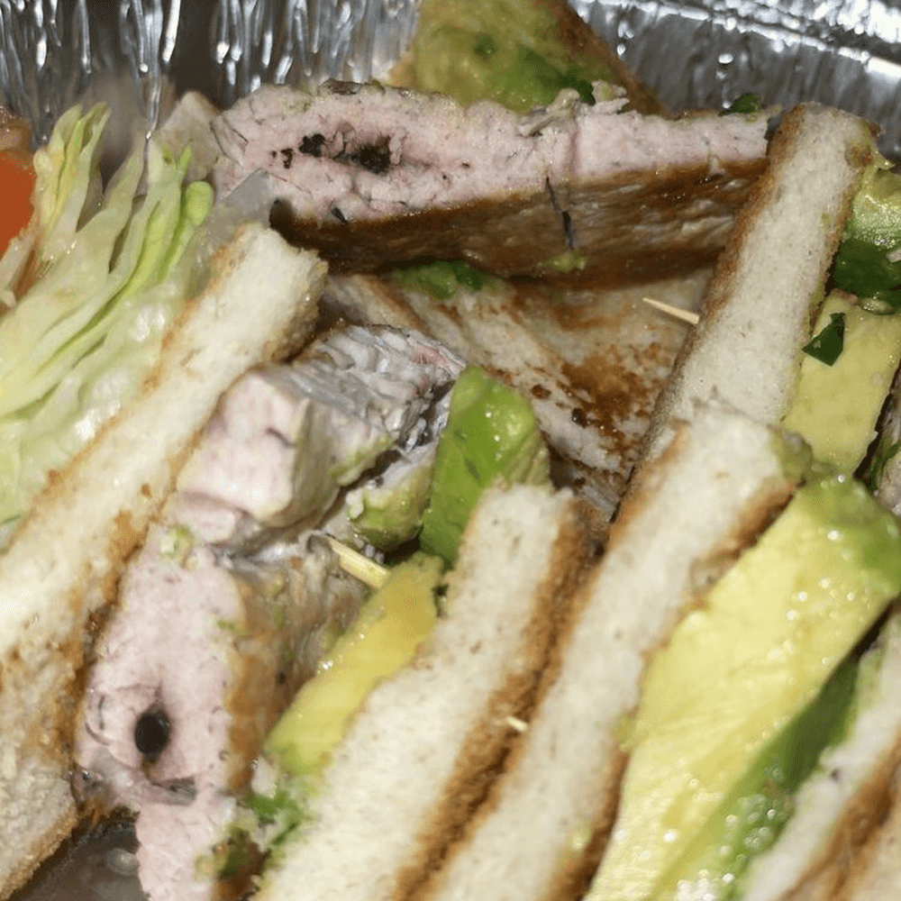 Grilled Chicken Triple Decker