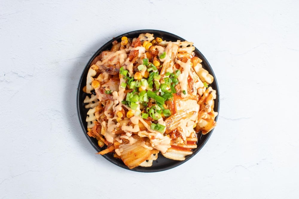 Loaded Kimchi Fries