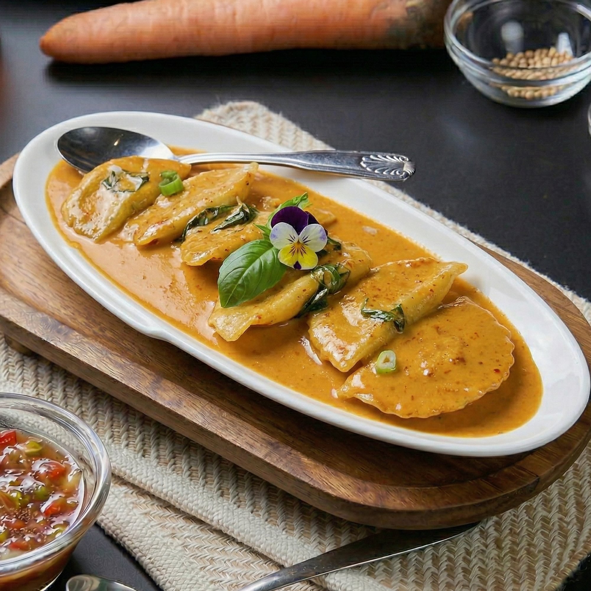 Thai Basil Ravioli
