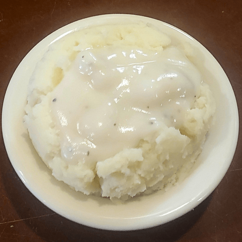 Mashed Po-Taters with White Gravy