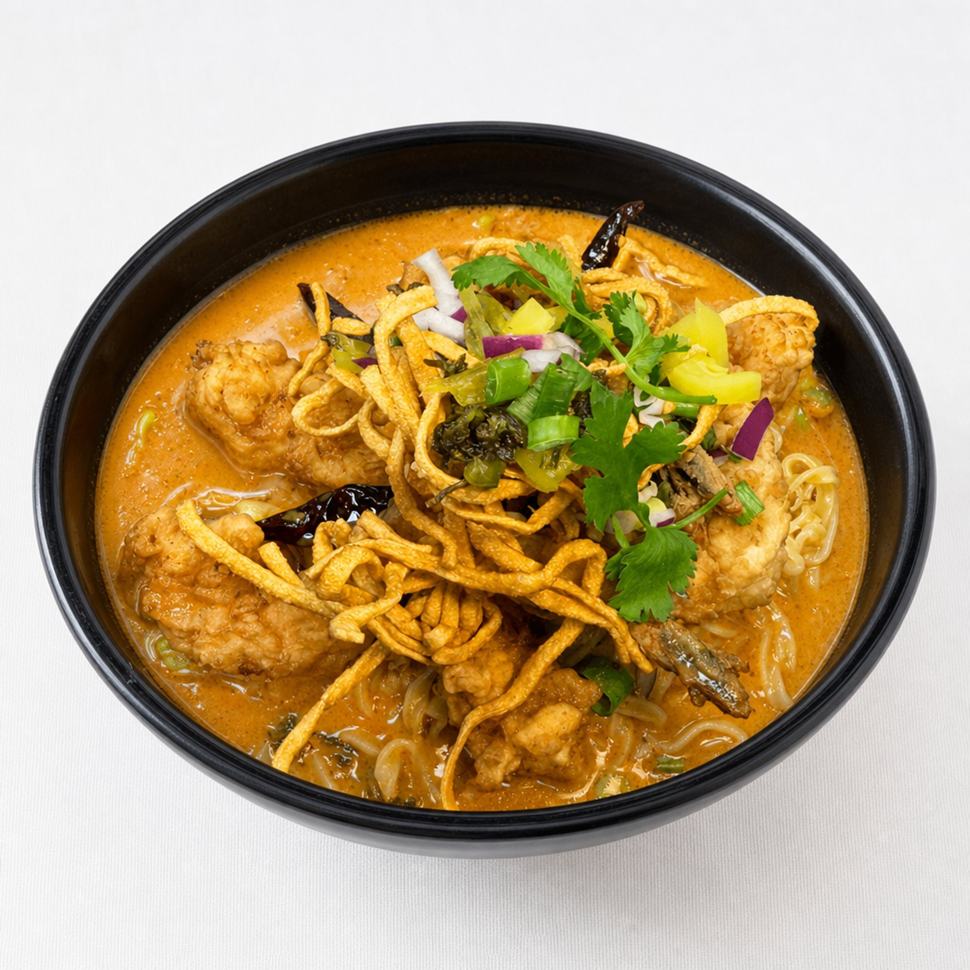 Khao Soi W/ Seafood Noodle Soup