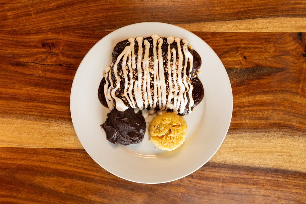 Mole Enchiladas