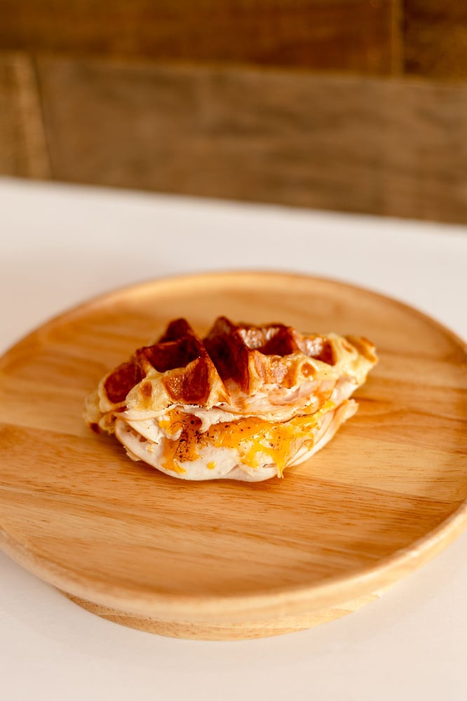 Croffle - Turkey & Cheese