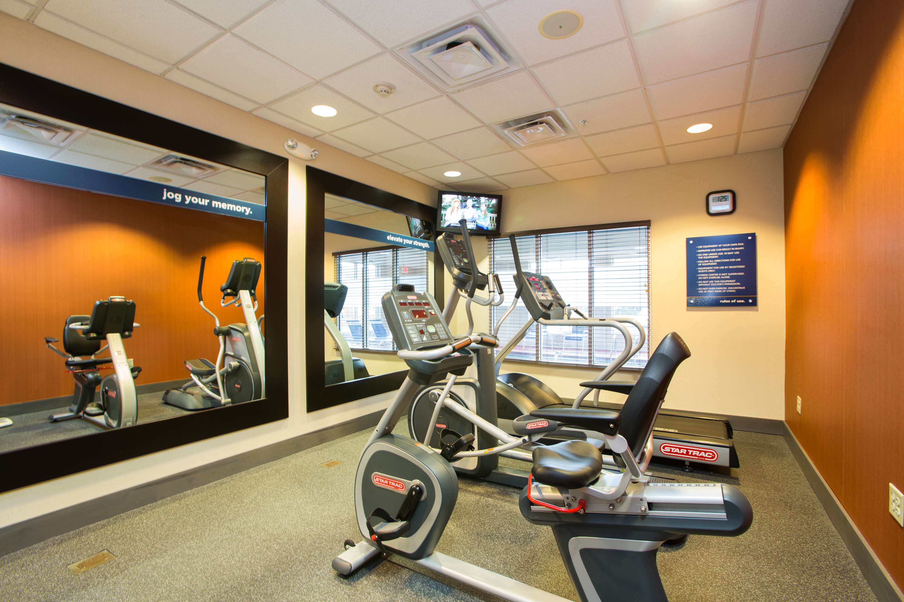 Health club  fitness center  gym