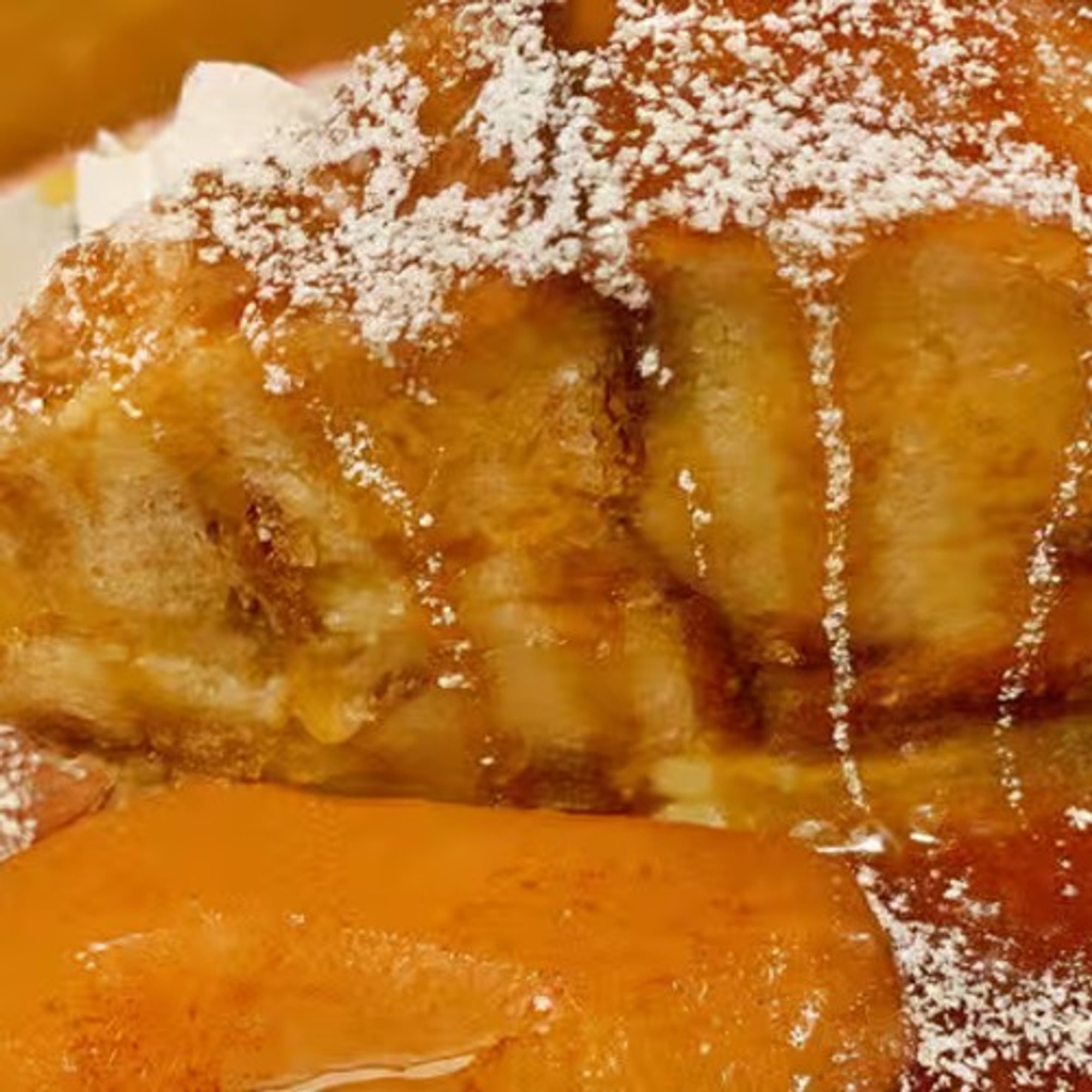 Polenta Brioche Bread Pudding
