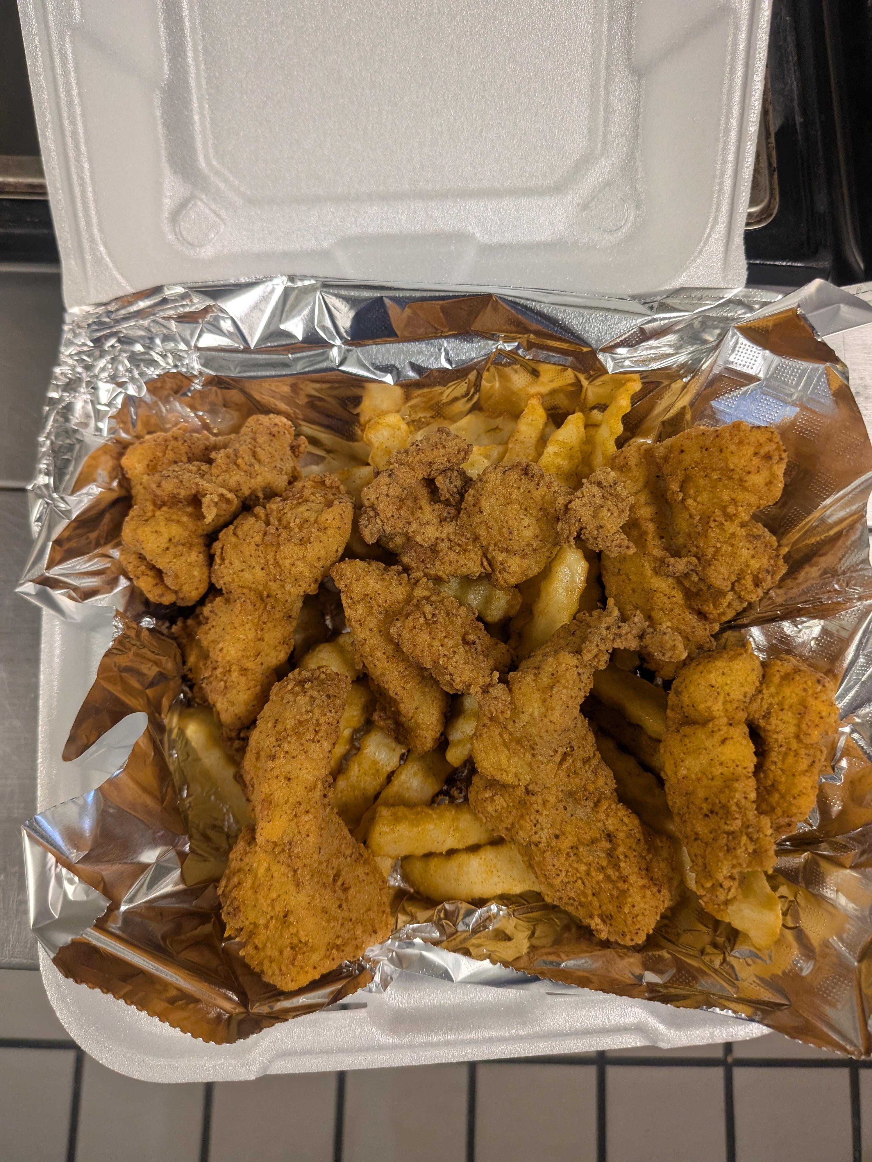 Fried Catfish Nuggets