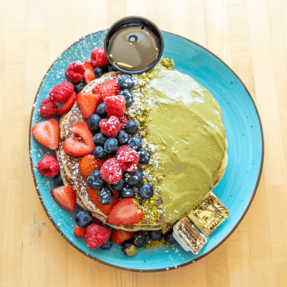 Pistachio Dream Pancakes
