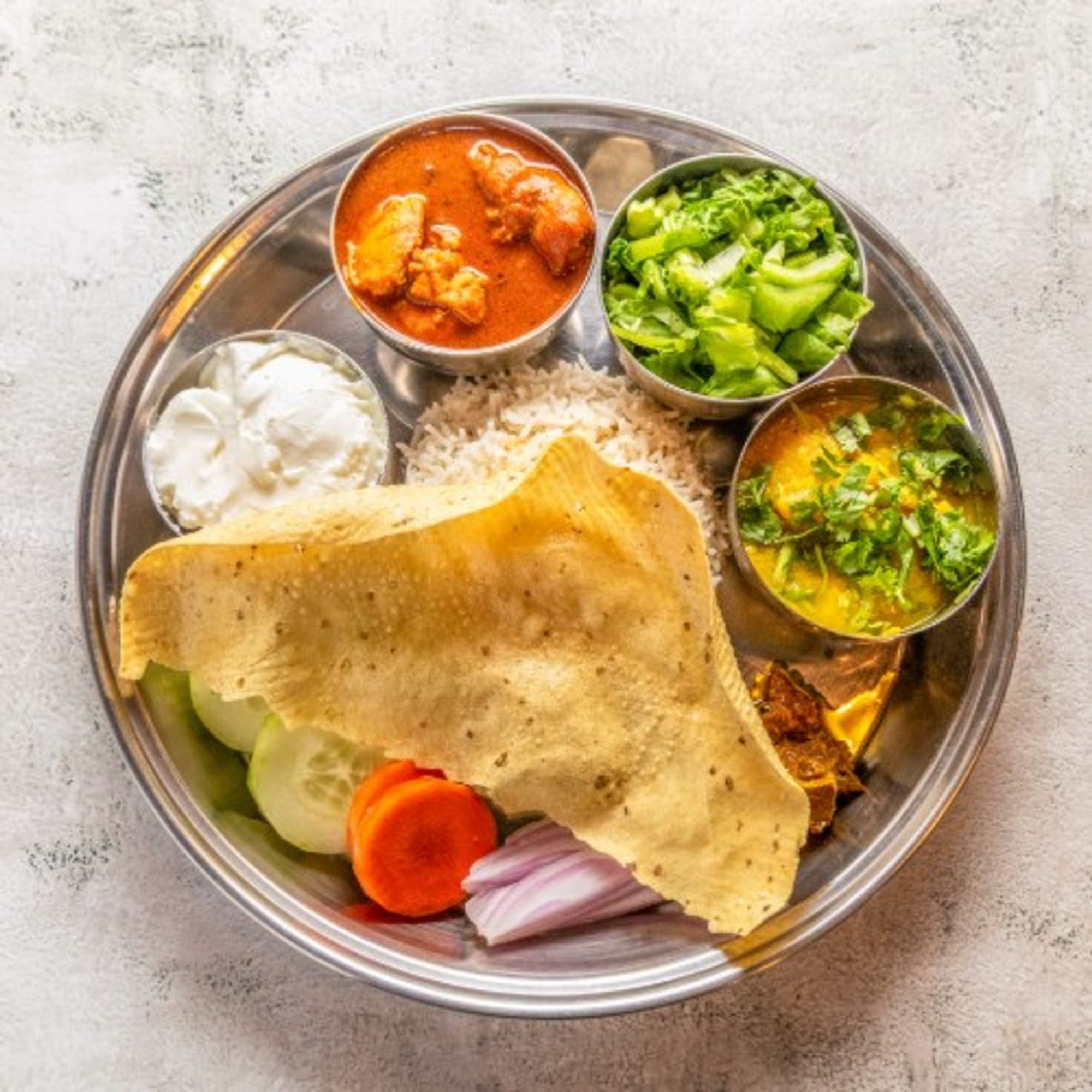 Nepali Style Thali