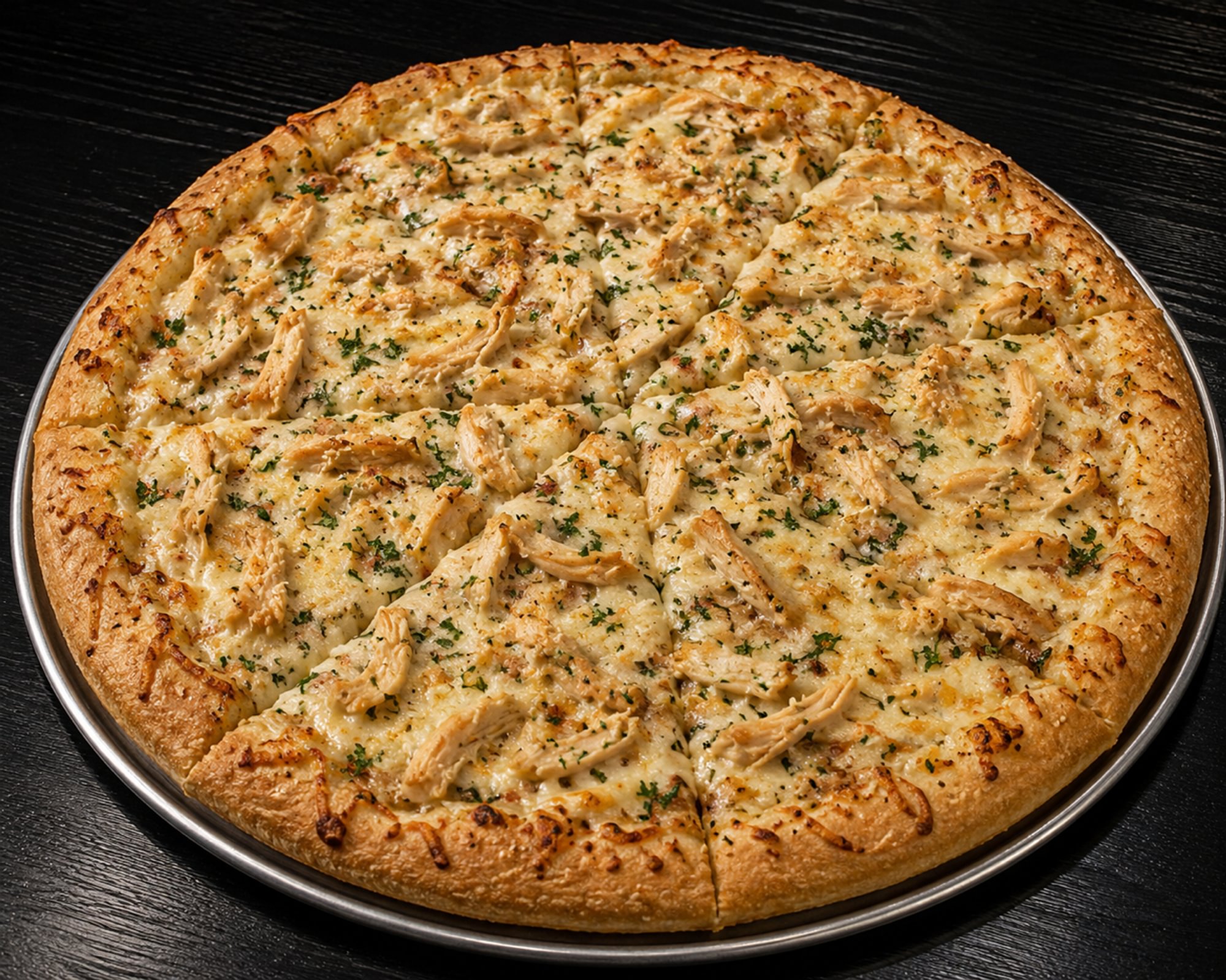 Small Garlic Chicken Pizza