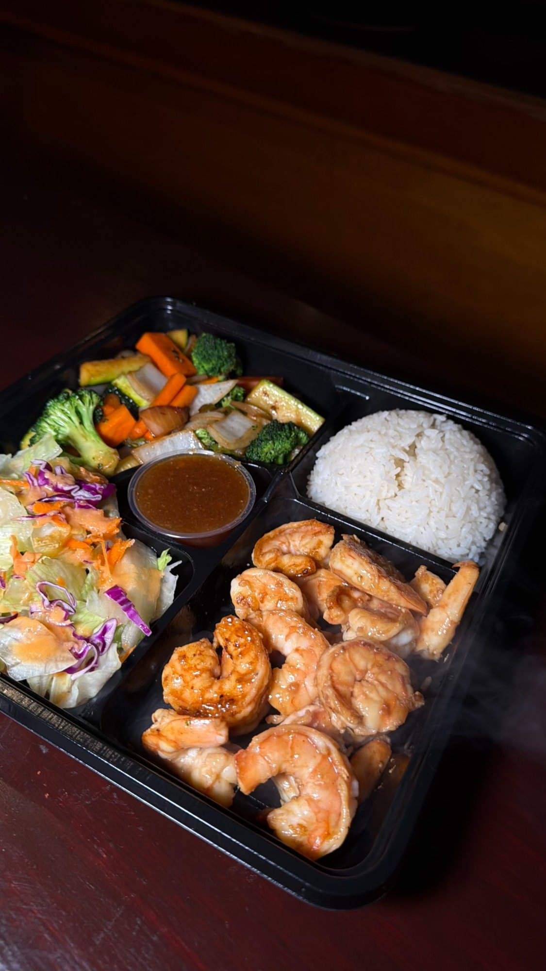 Hibachi Shrimp Bento