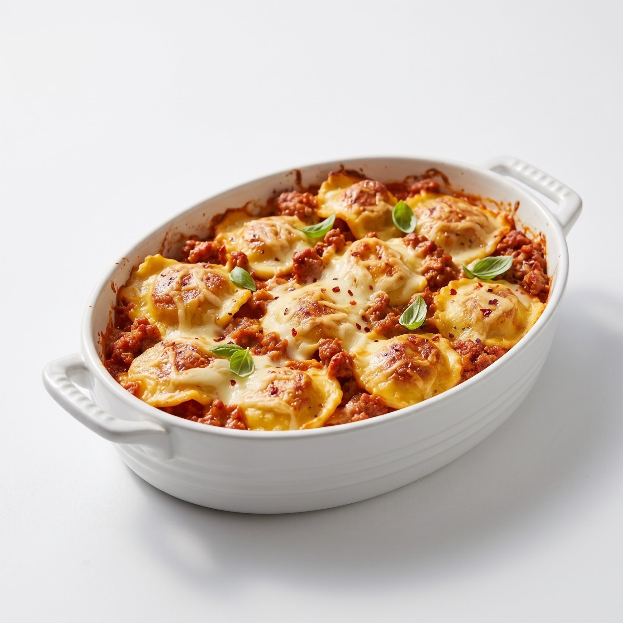 Ravioli with Sausage
