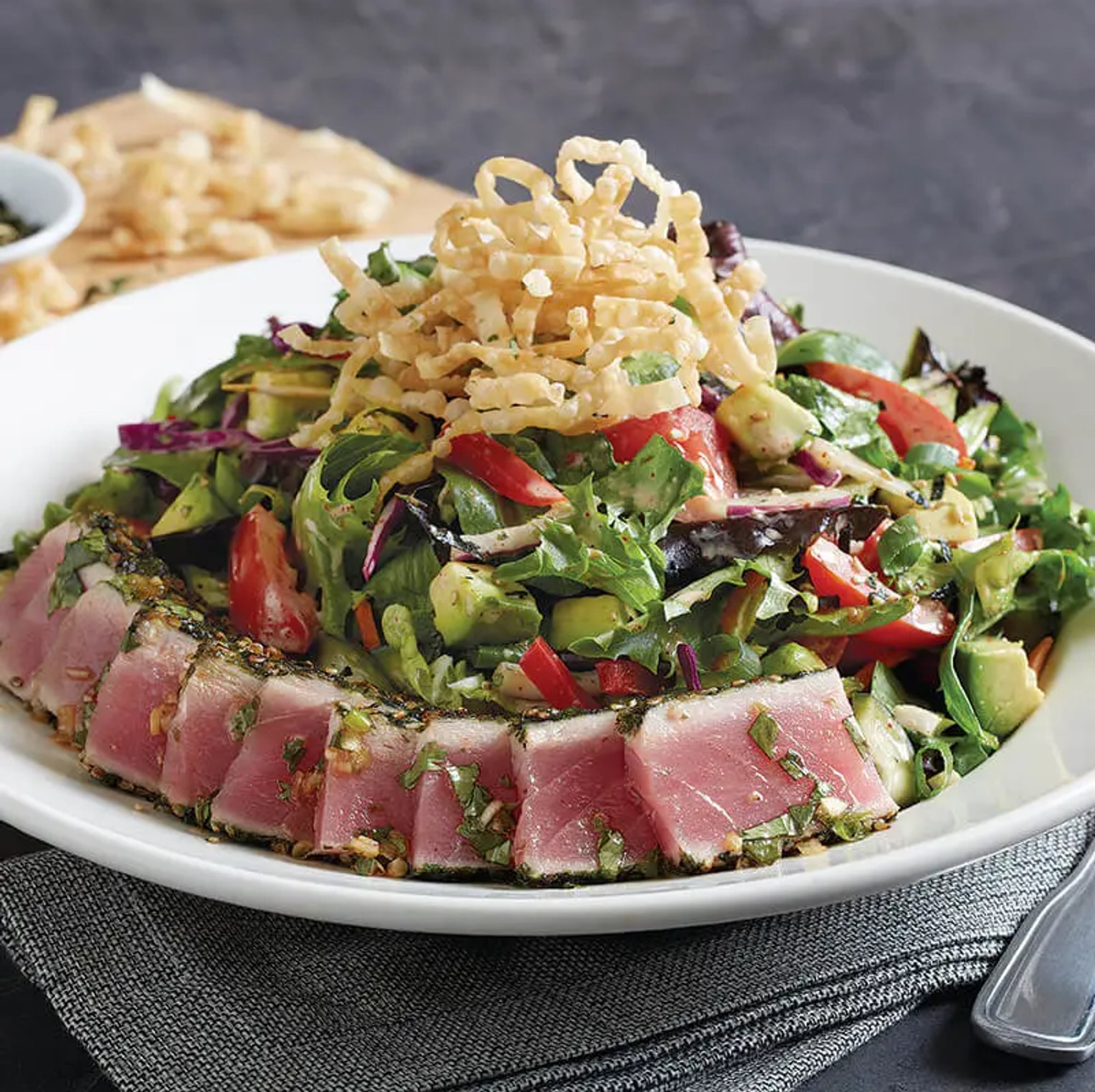 Seared Ahi Tuna Salad