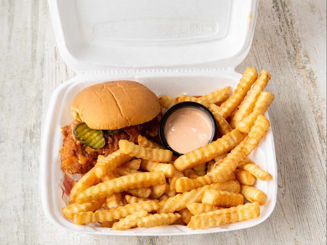 #1.One Sandwich with Fries