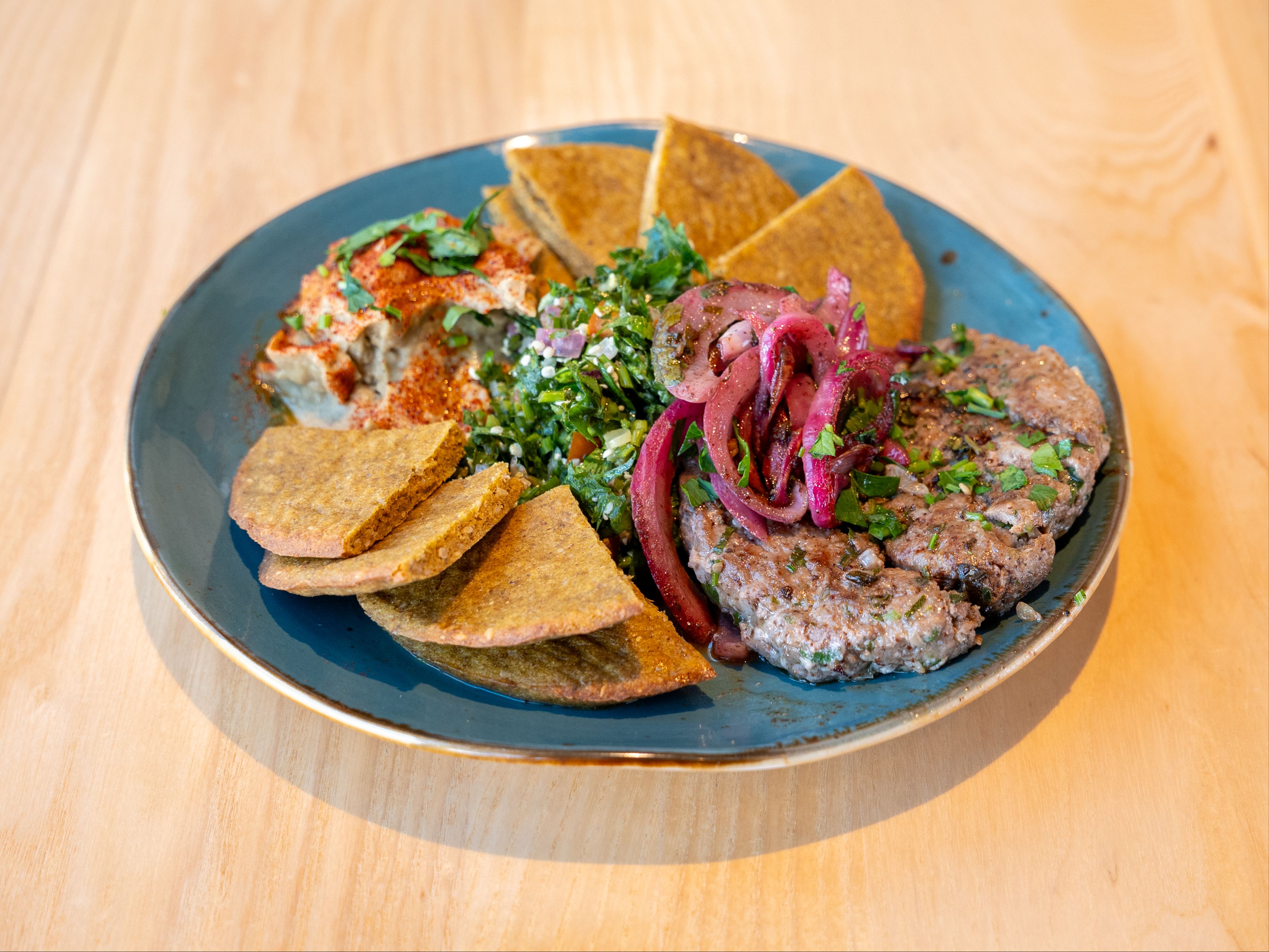Lamb Kafta Platter