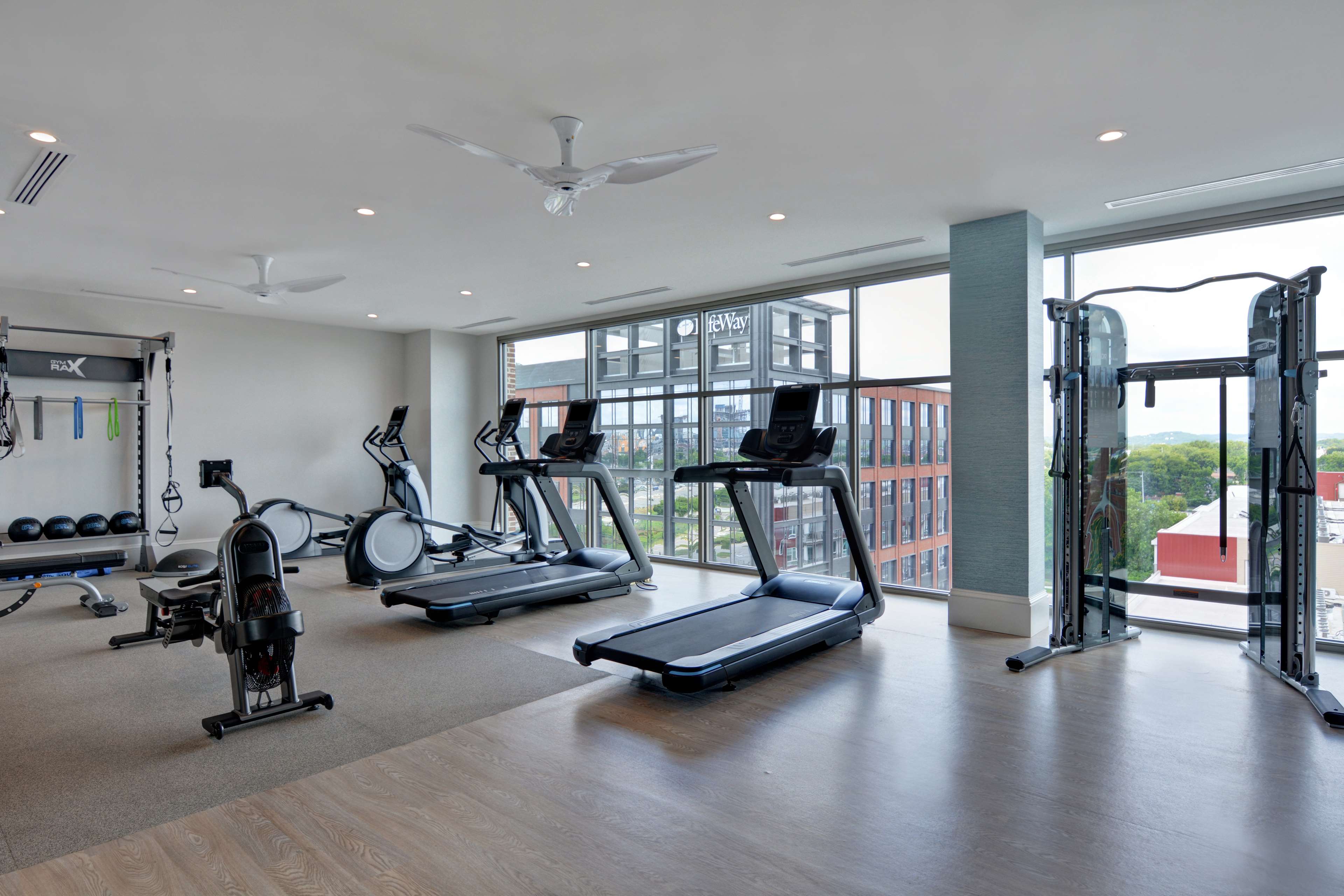 Health club  fitness center  gym