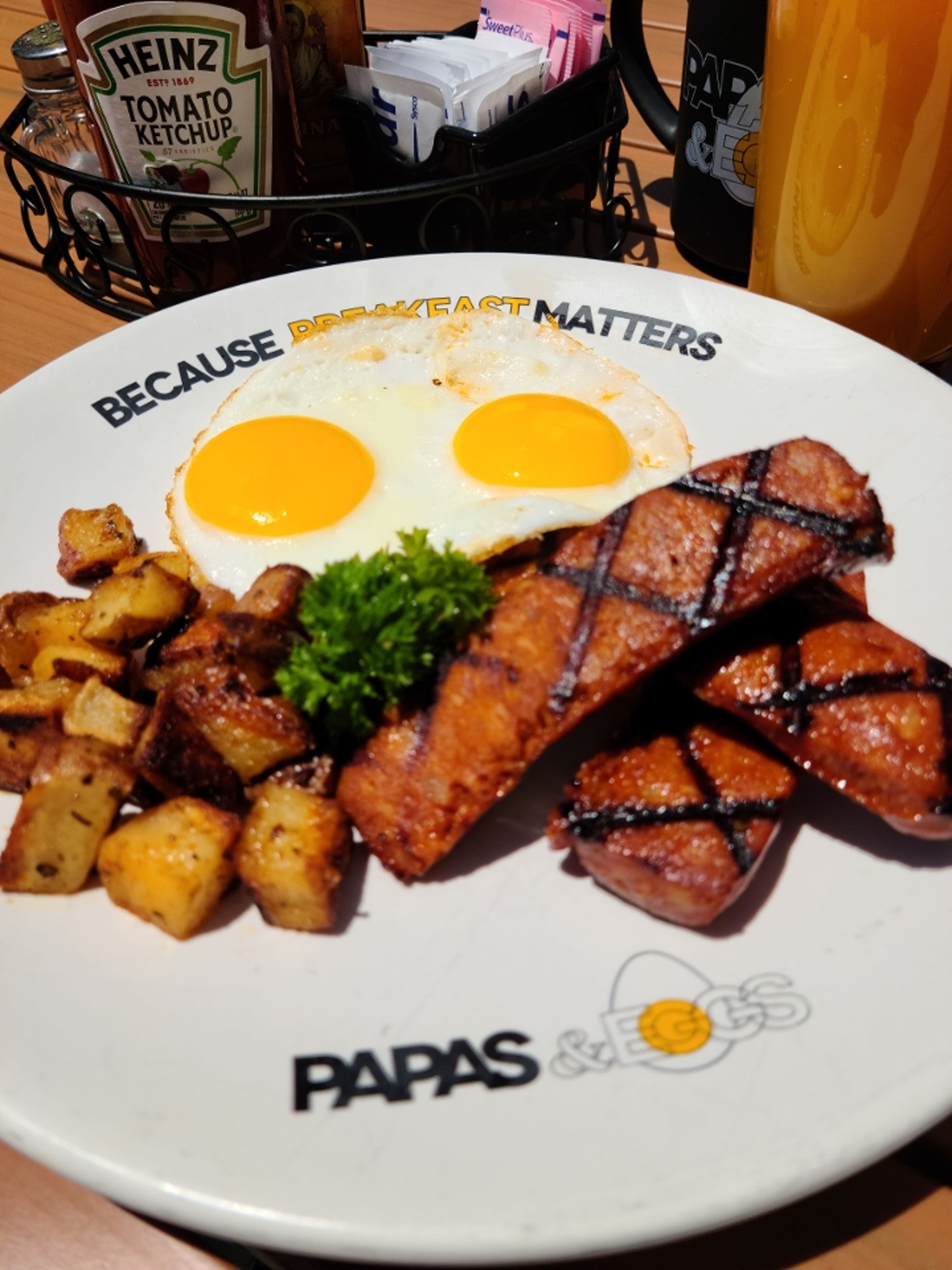 Linguisa & Eggs