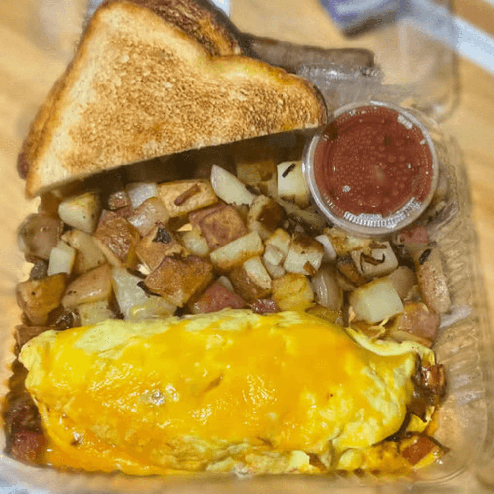 Taco omelet