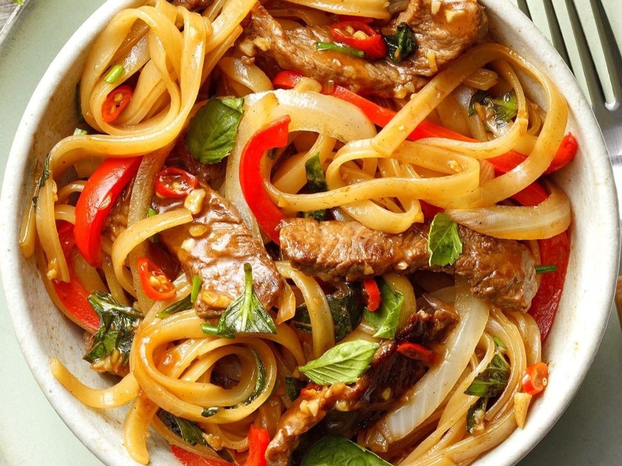 Lamb Drunken Noodles