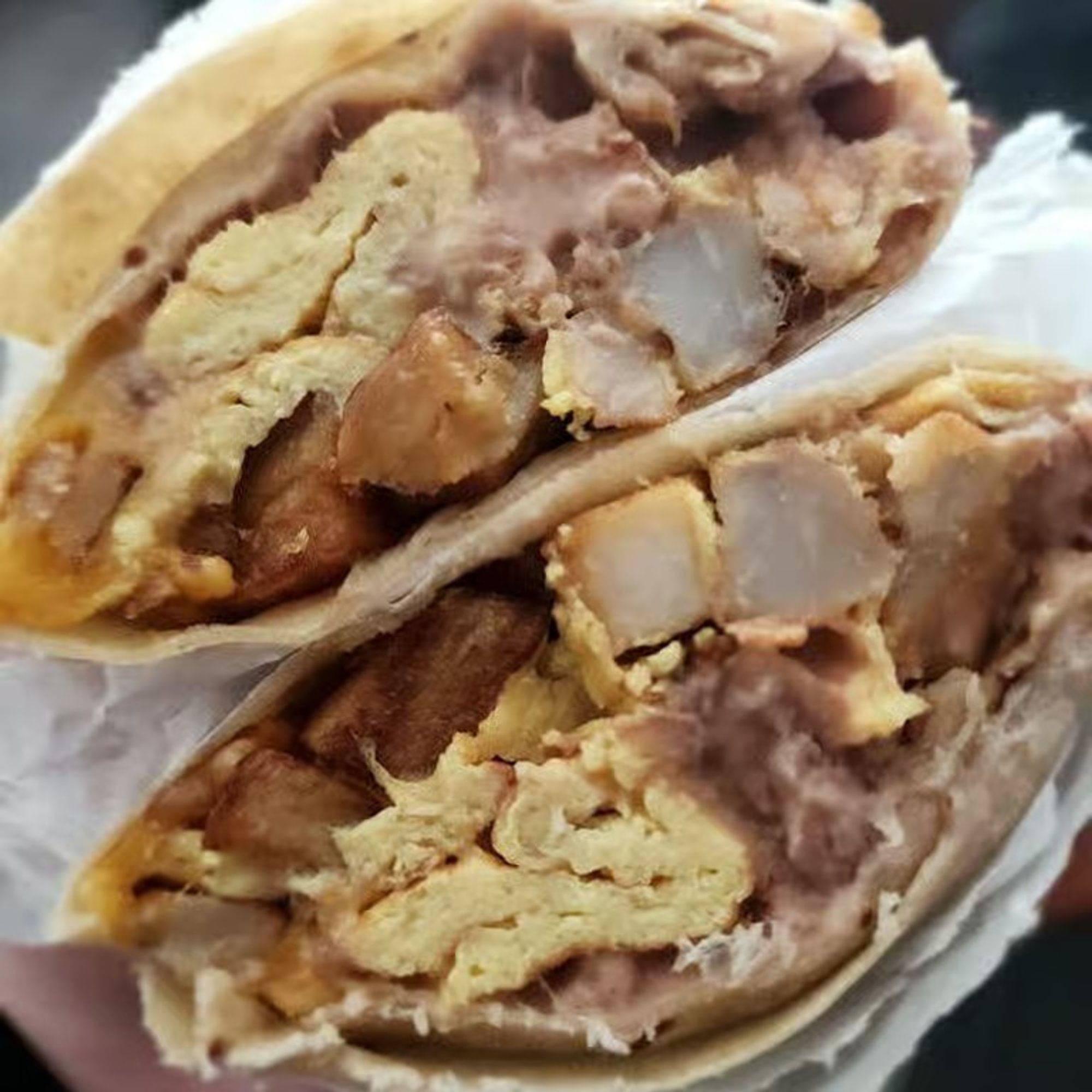 Potato, Eggs & Cheese Burrito