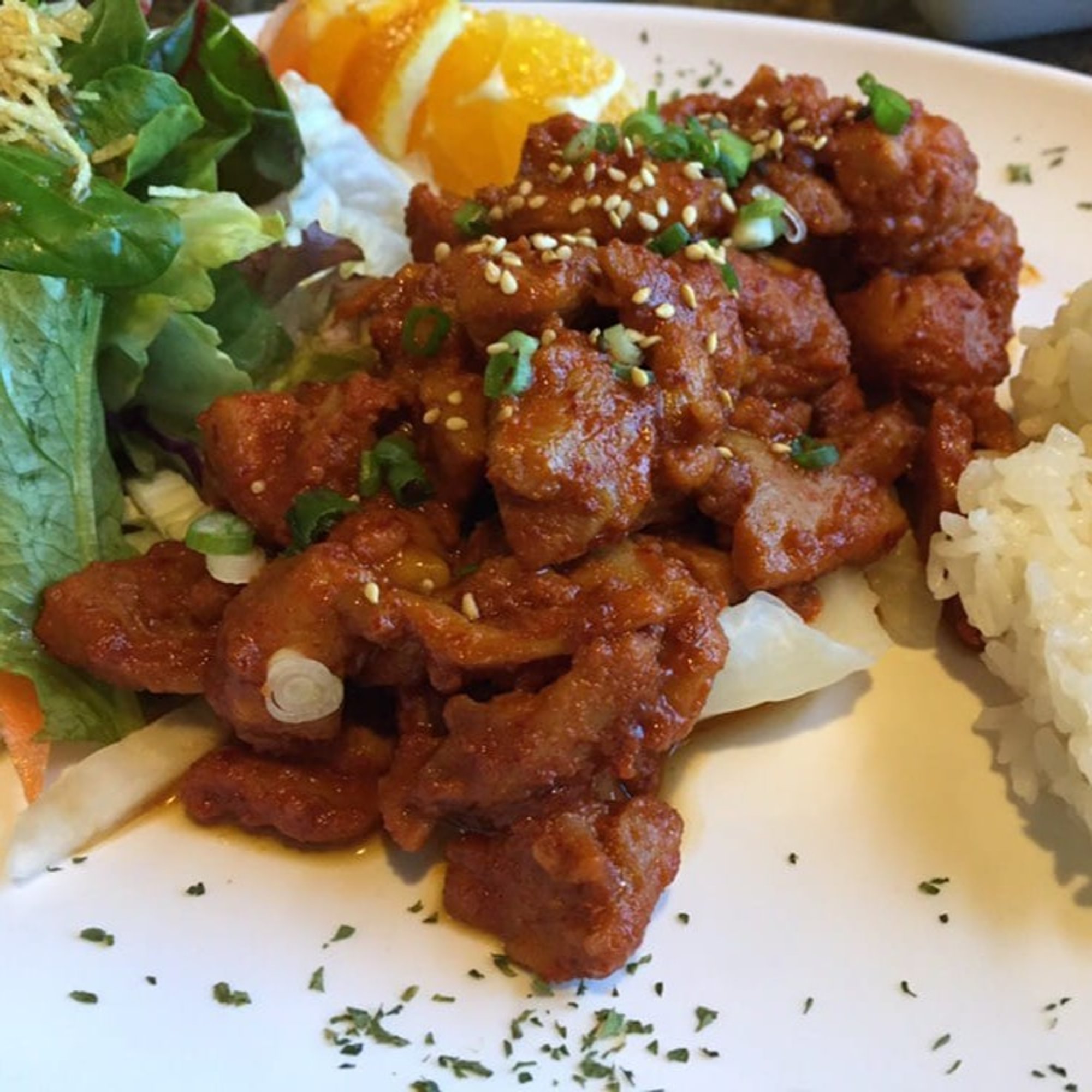 Spicy Chicken Plate(O)