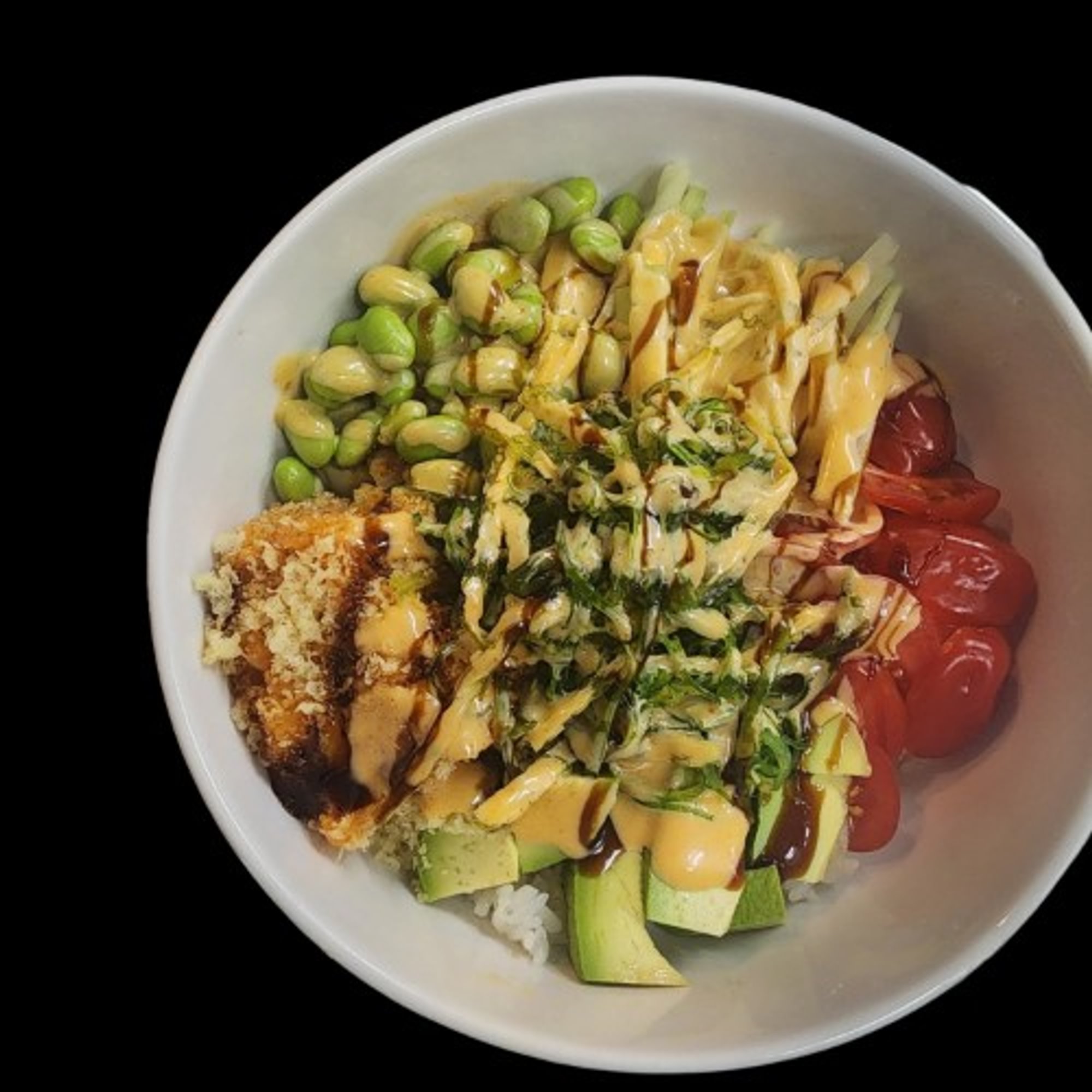 Spicy Salmon Poke Bowl