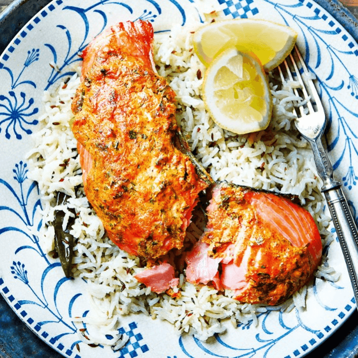 Salmon Tandoori