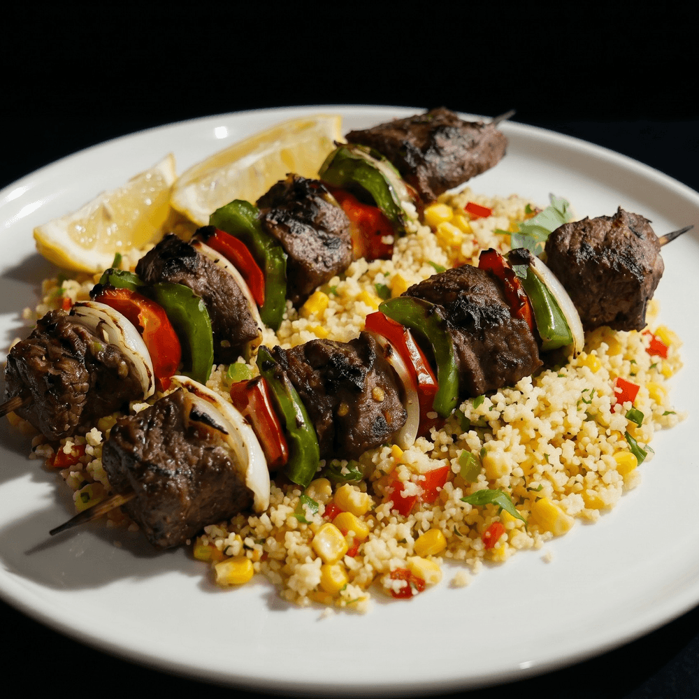 Beef Kabob Dinner
