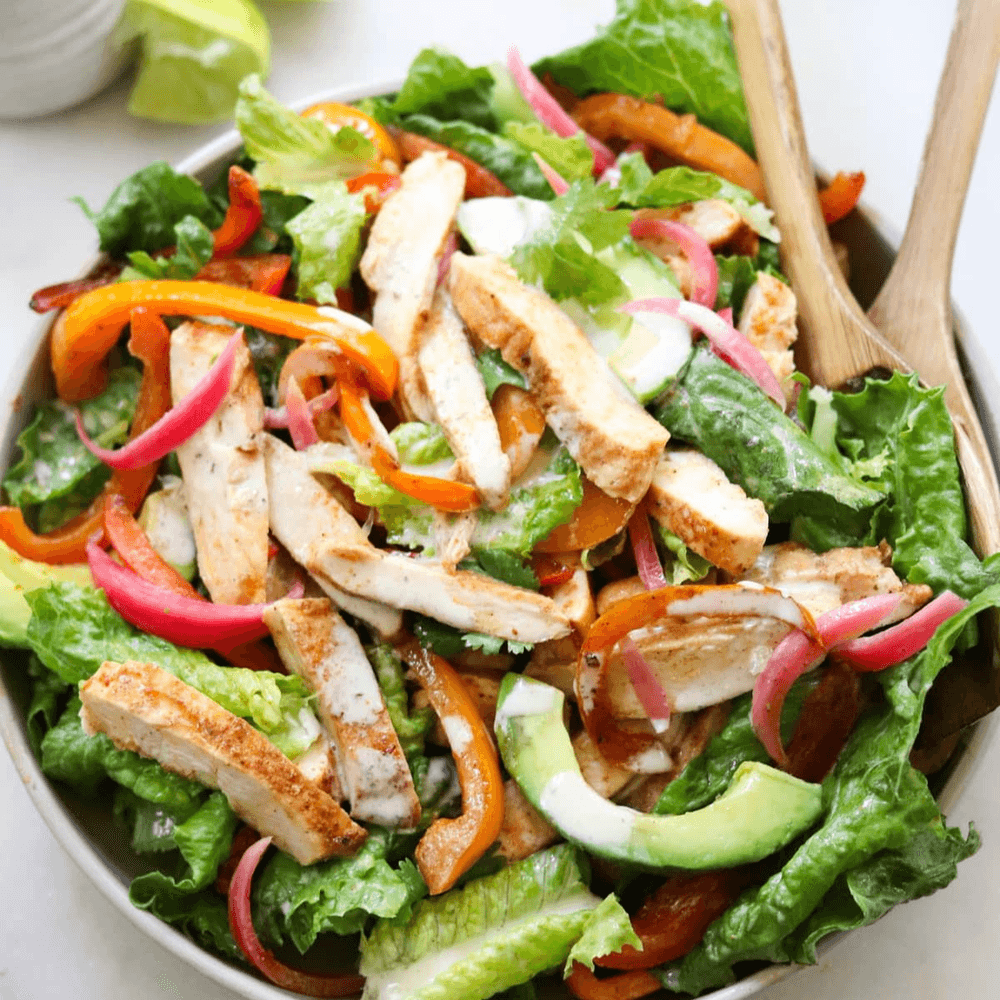 Chicken Fajita Salad