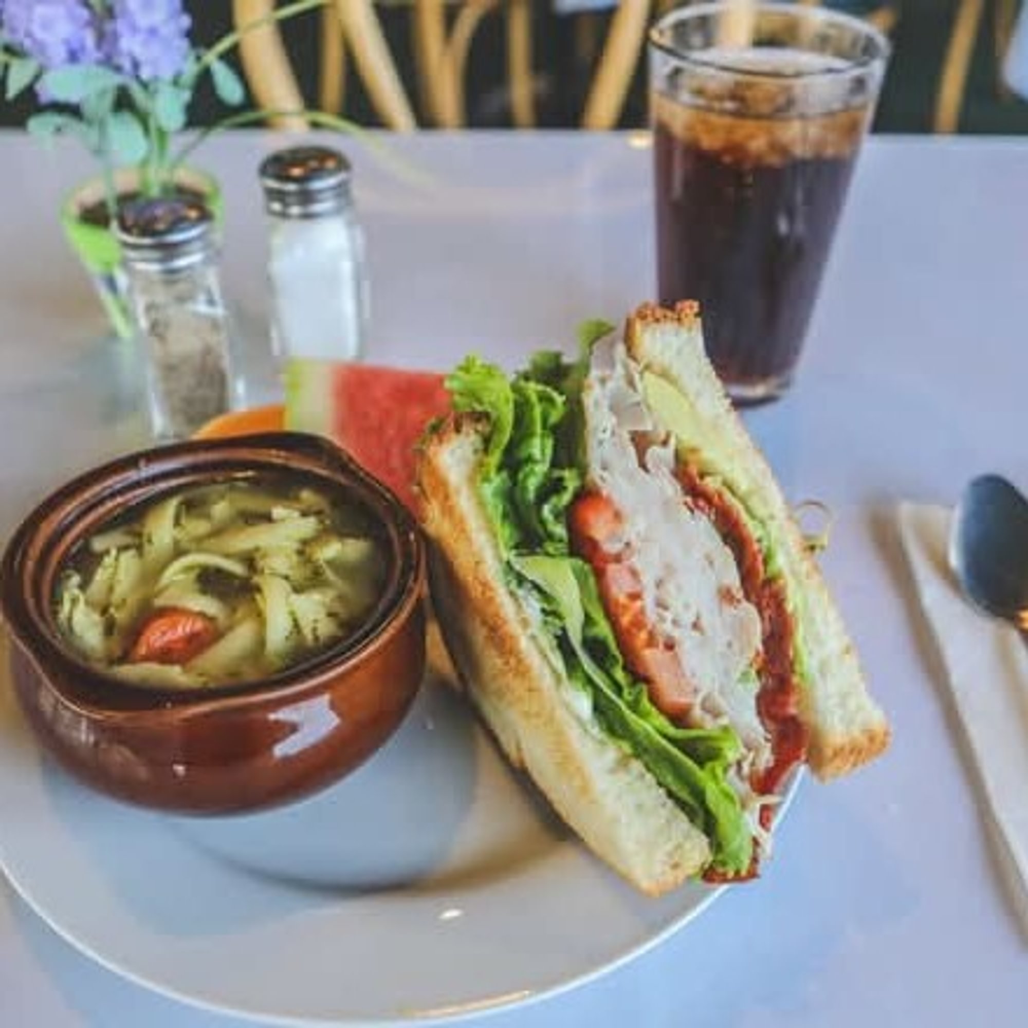 Soup & Half Sandwich