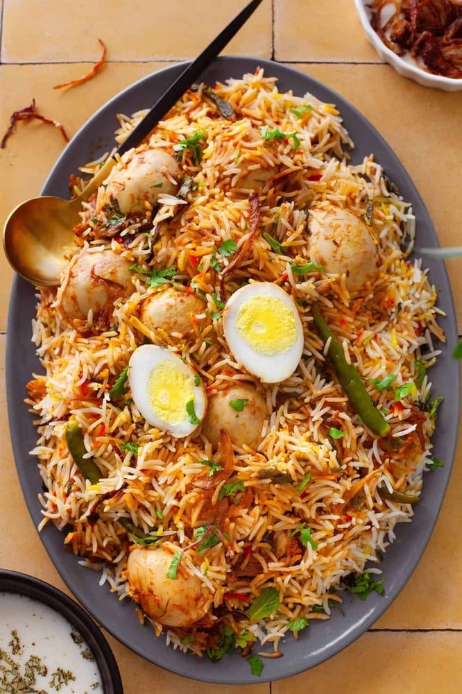 Dakshin Special Egg Biryani