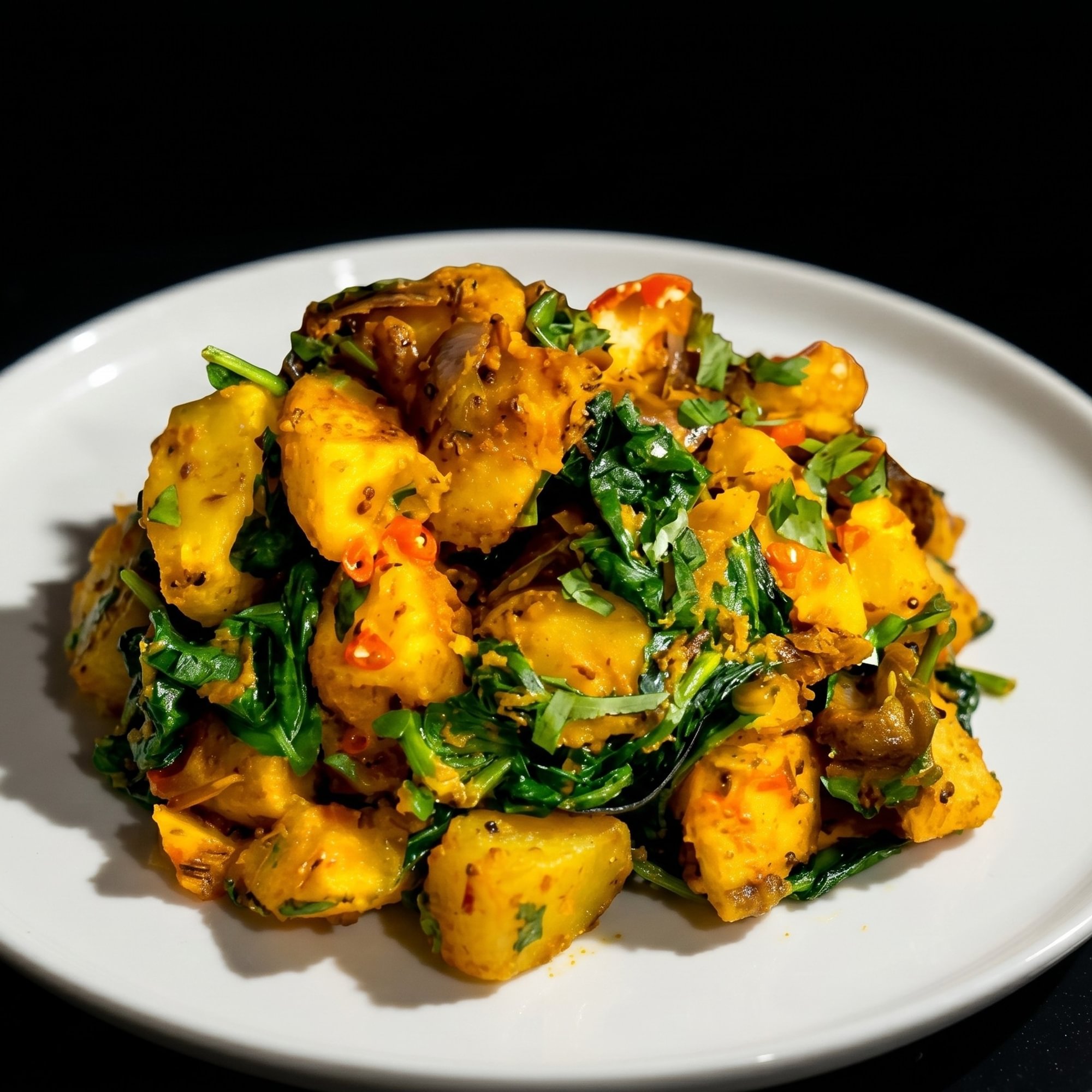 Aloo Saag Dinner