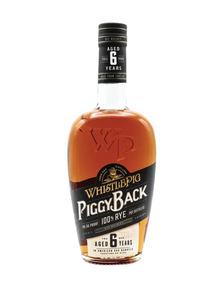 Whistle Pig 6 Yr Piggy Back Rye
