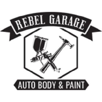 Rebel Garage Auto Body &amp; Paint Logo