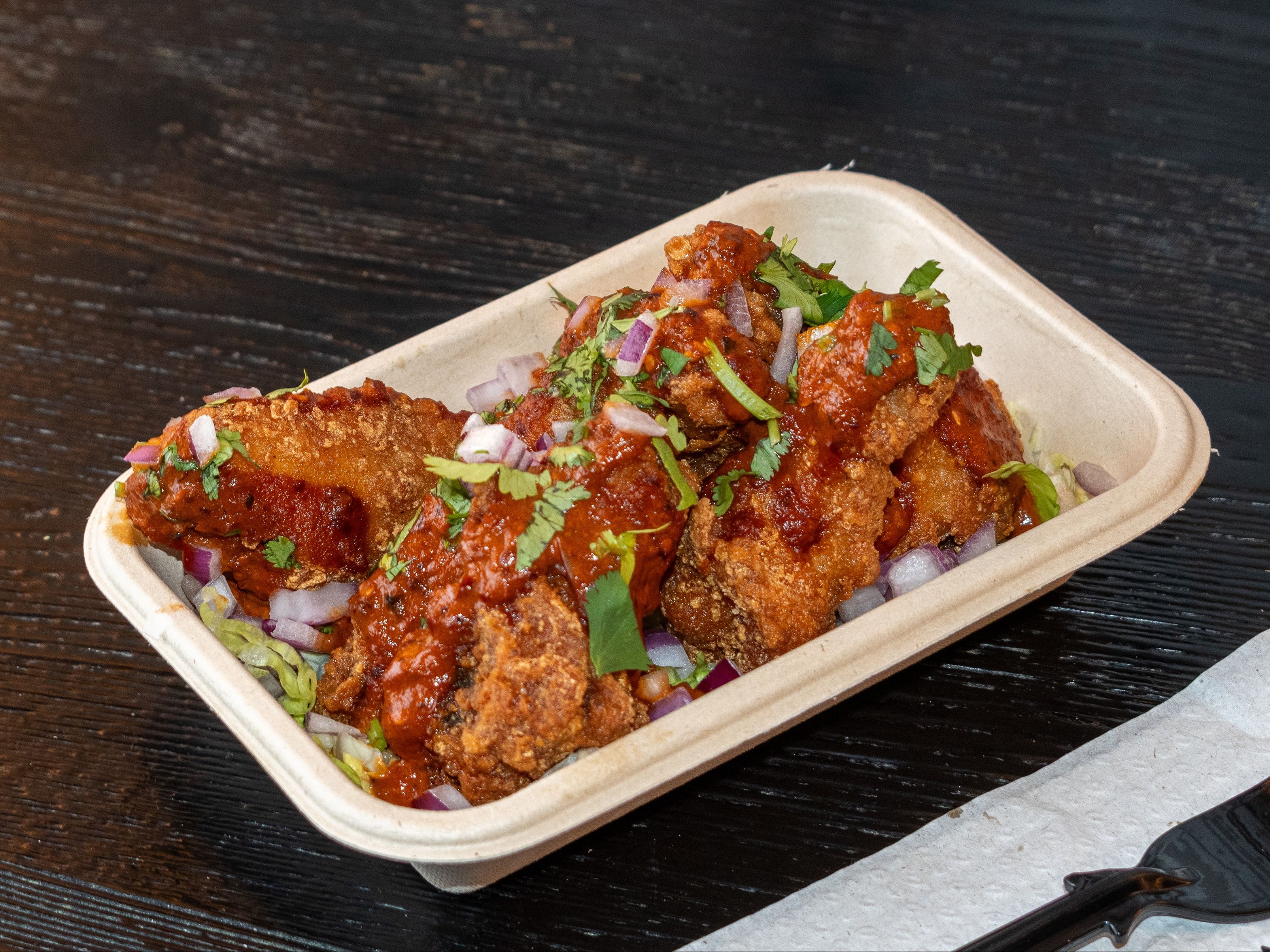 Desi Style Chicken Wings (6)