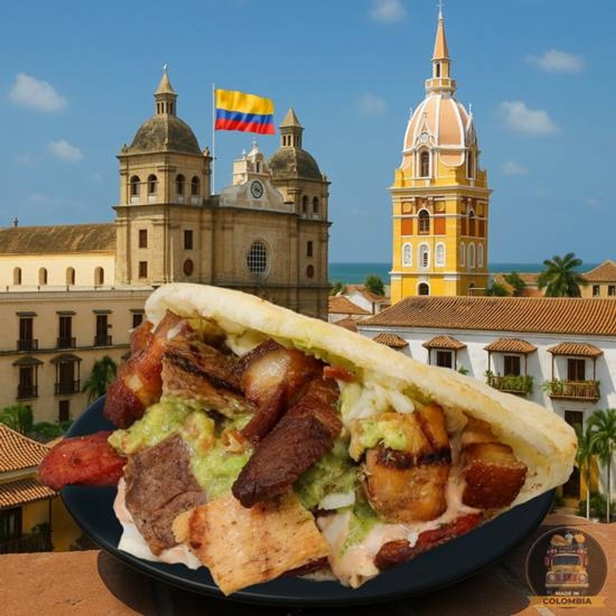 Arepa Made in Colombia