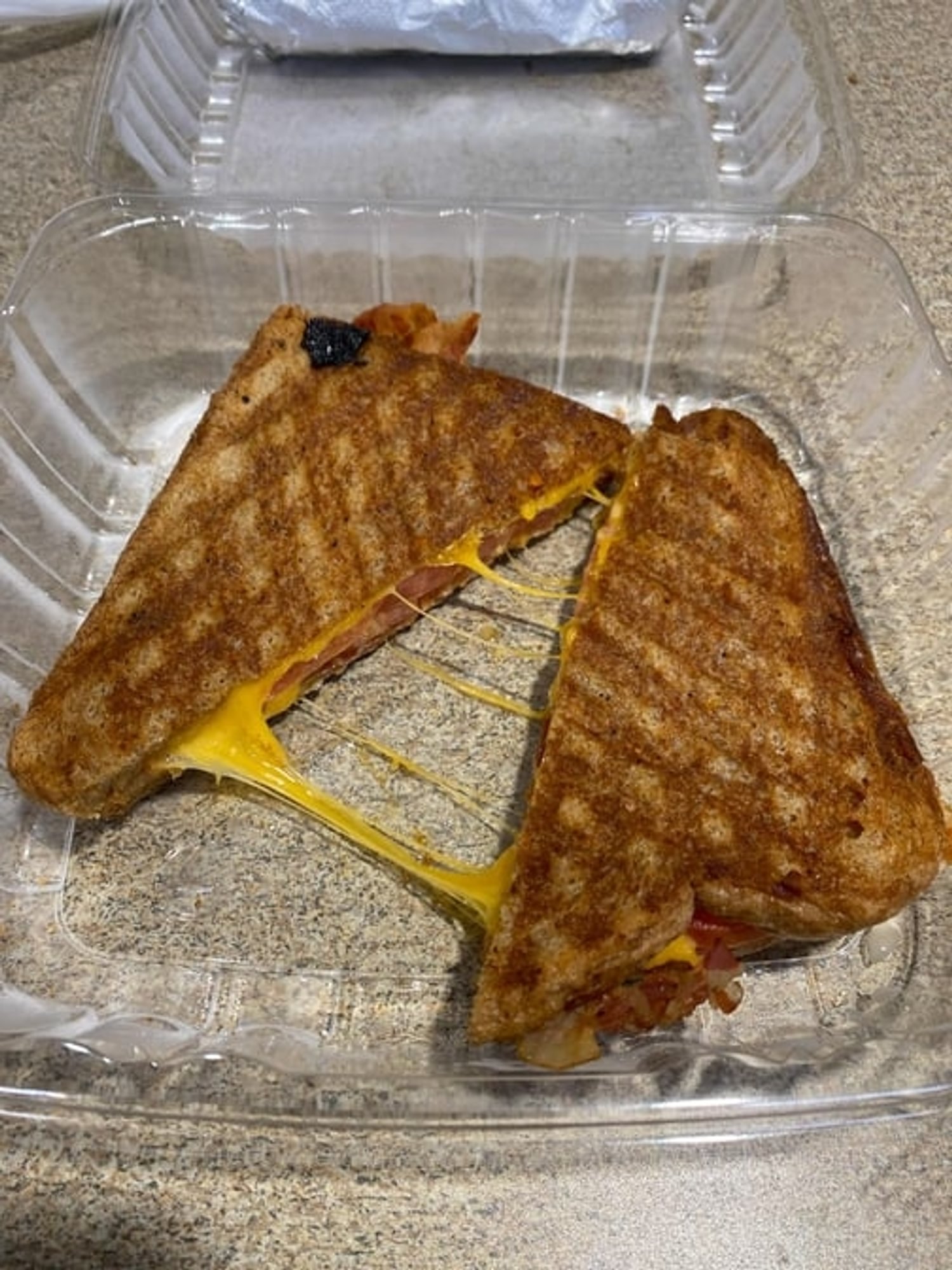Grilled Cheese with Bacon and Tomato