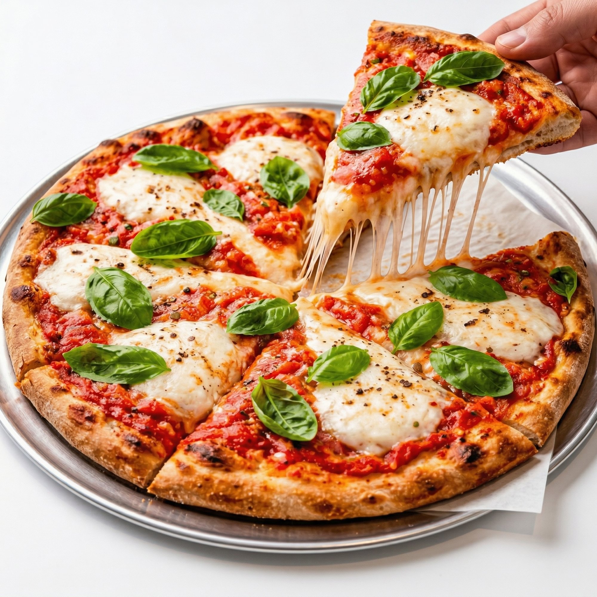 Red Margherita Pizza