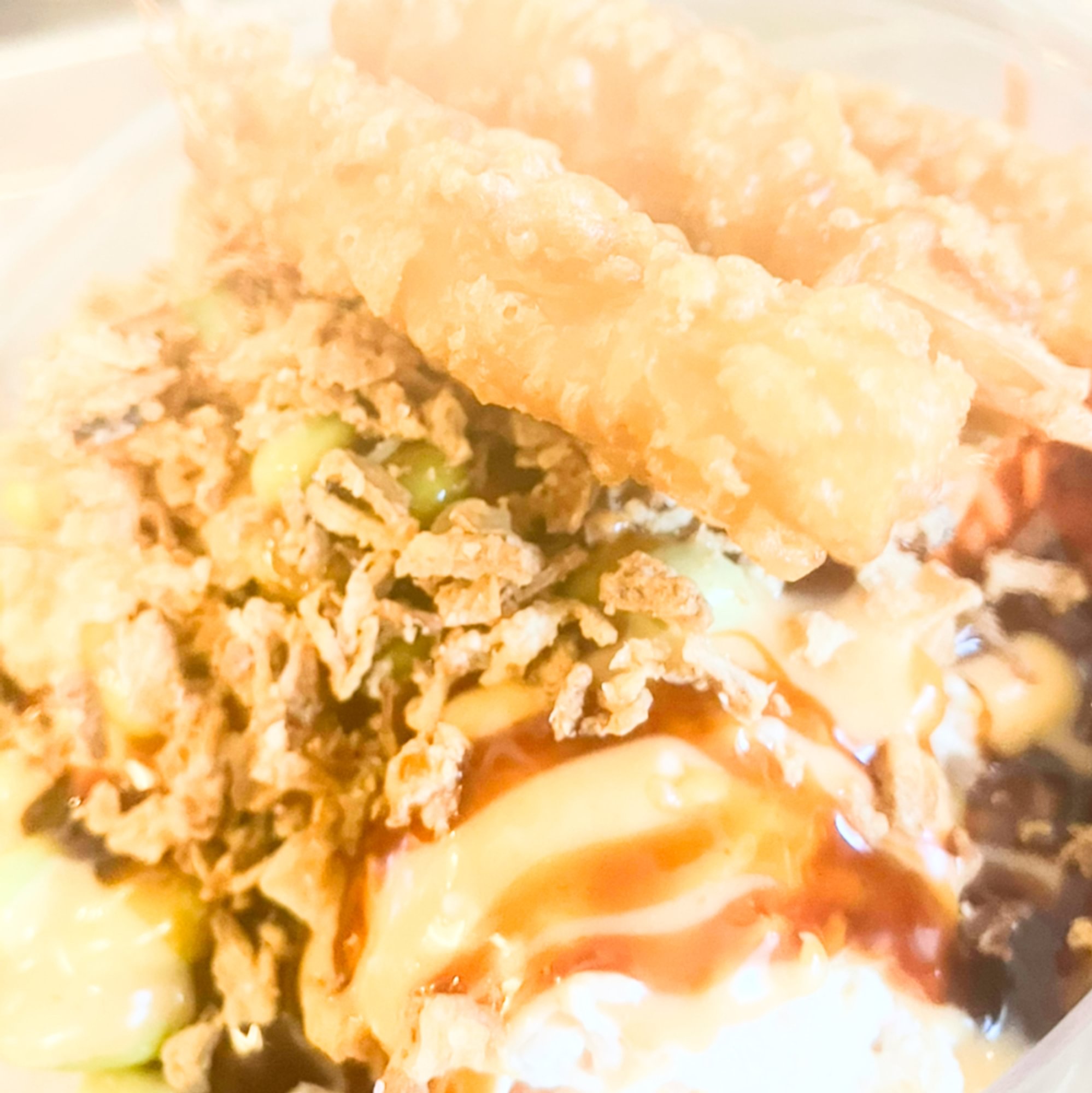 TEMPURA SHRIMP BOWL