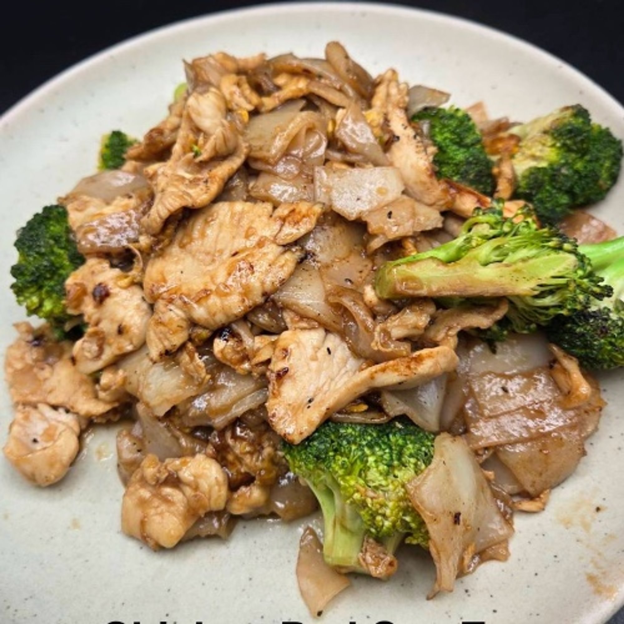 Chicken Pad See Ew Noodles