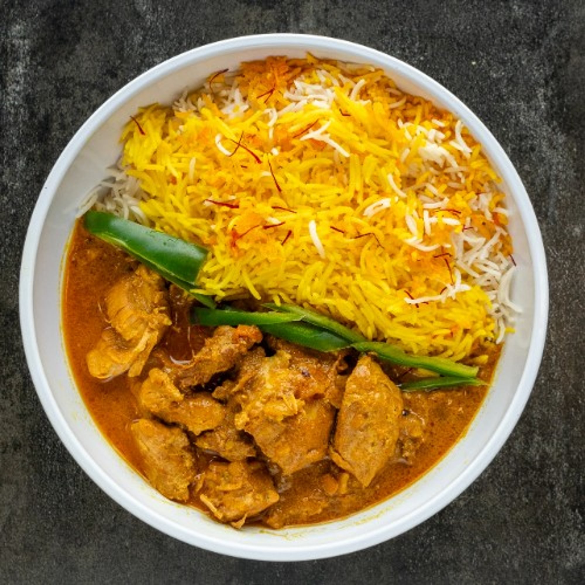 Mango Chicken Curry Bowl
