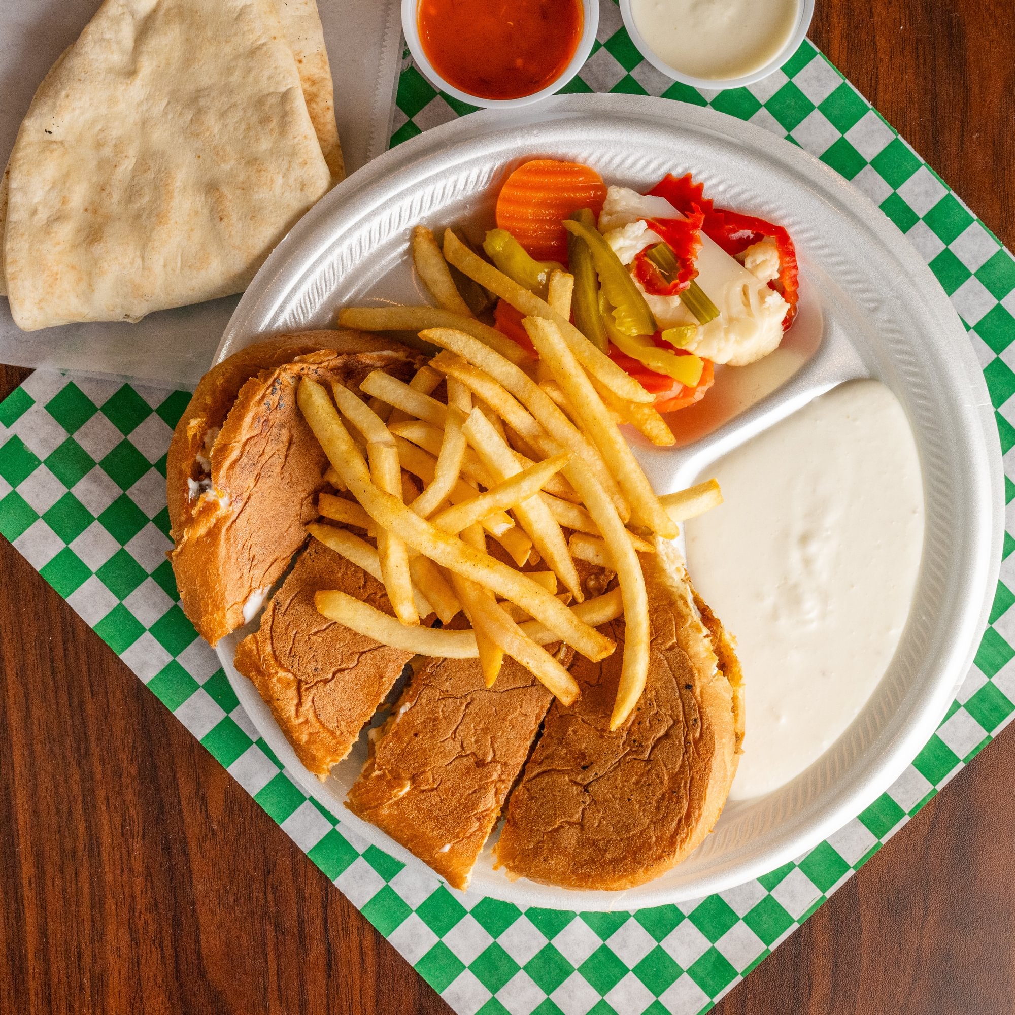 Italian Shawarma Plate