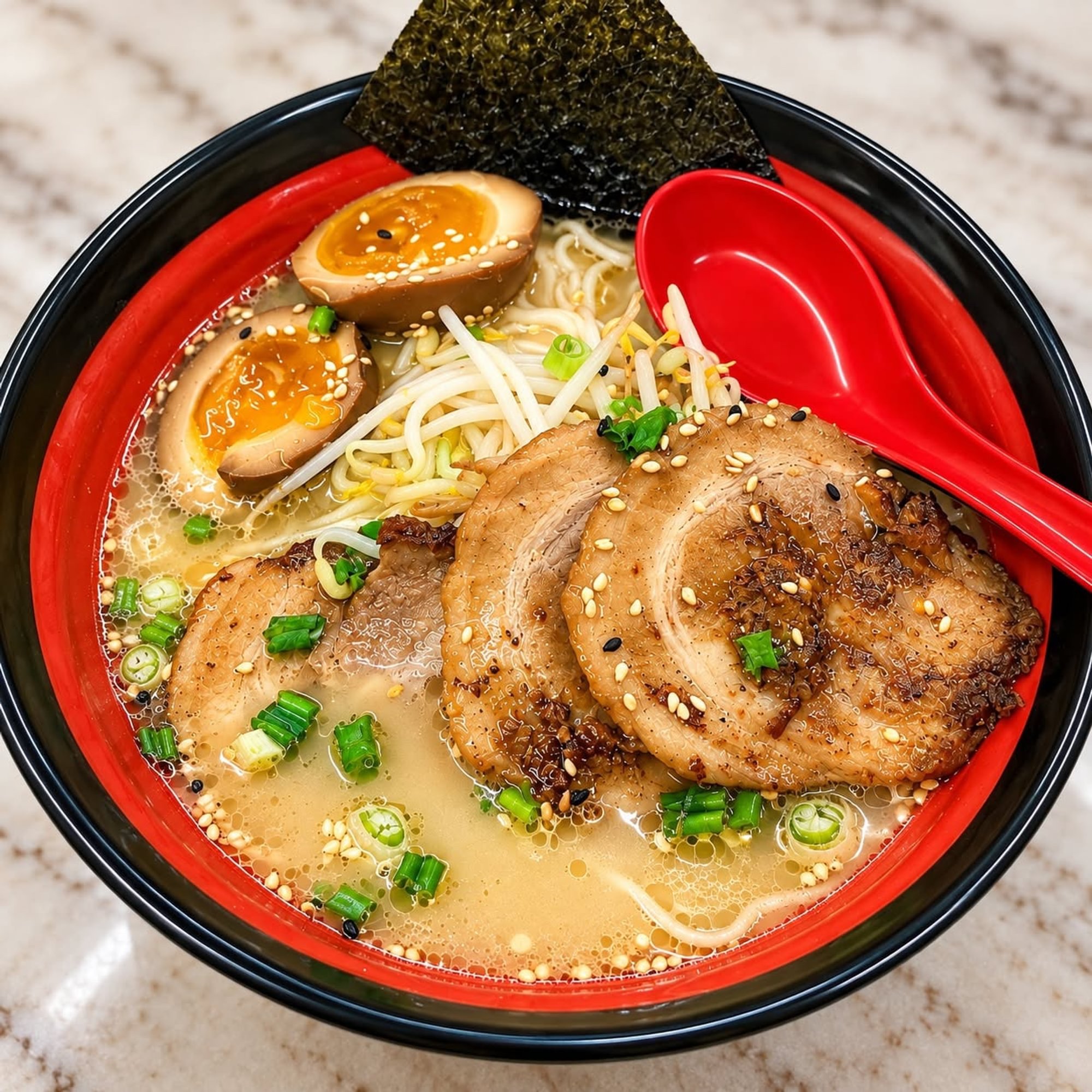 F12. (D) Tonkotsu Ramen