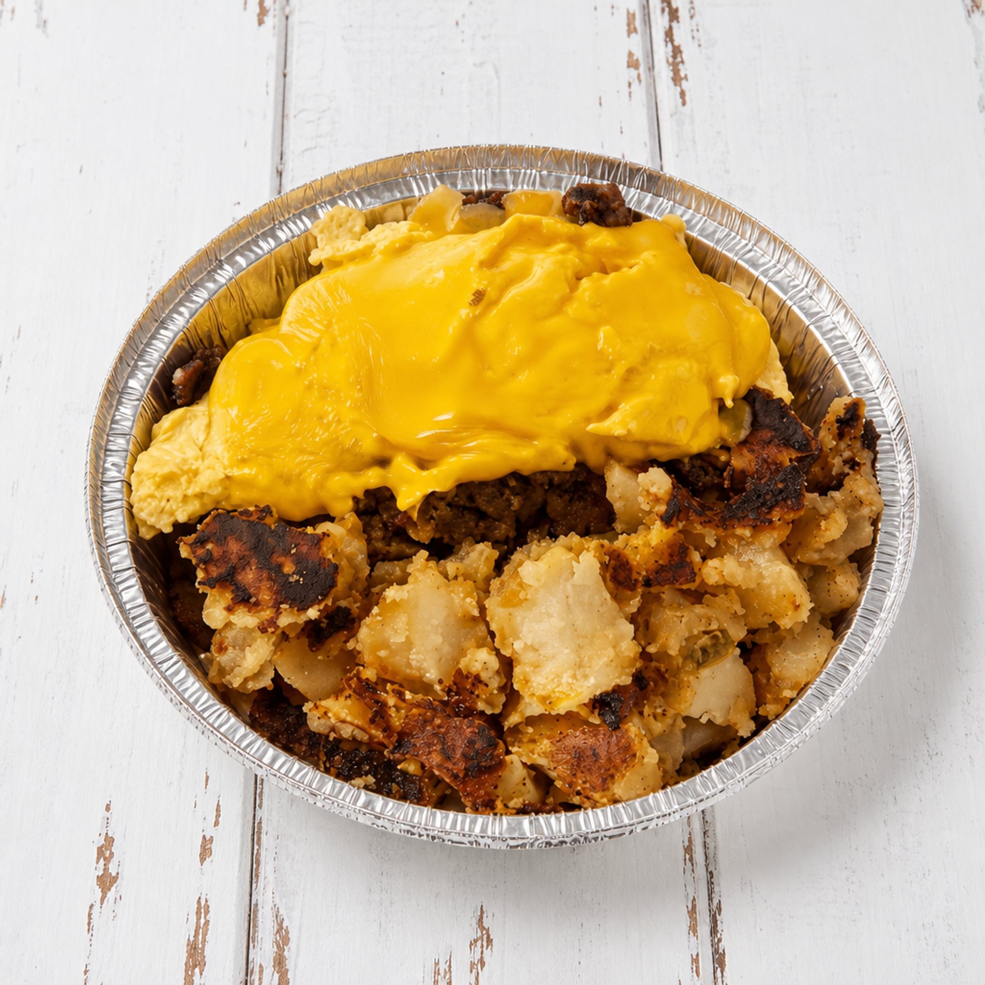 Corned Beef Hash with 2 Eggs